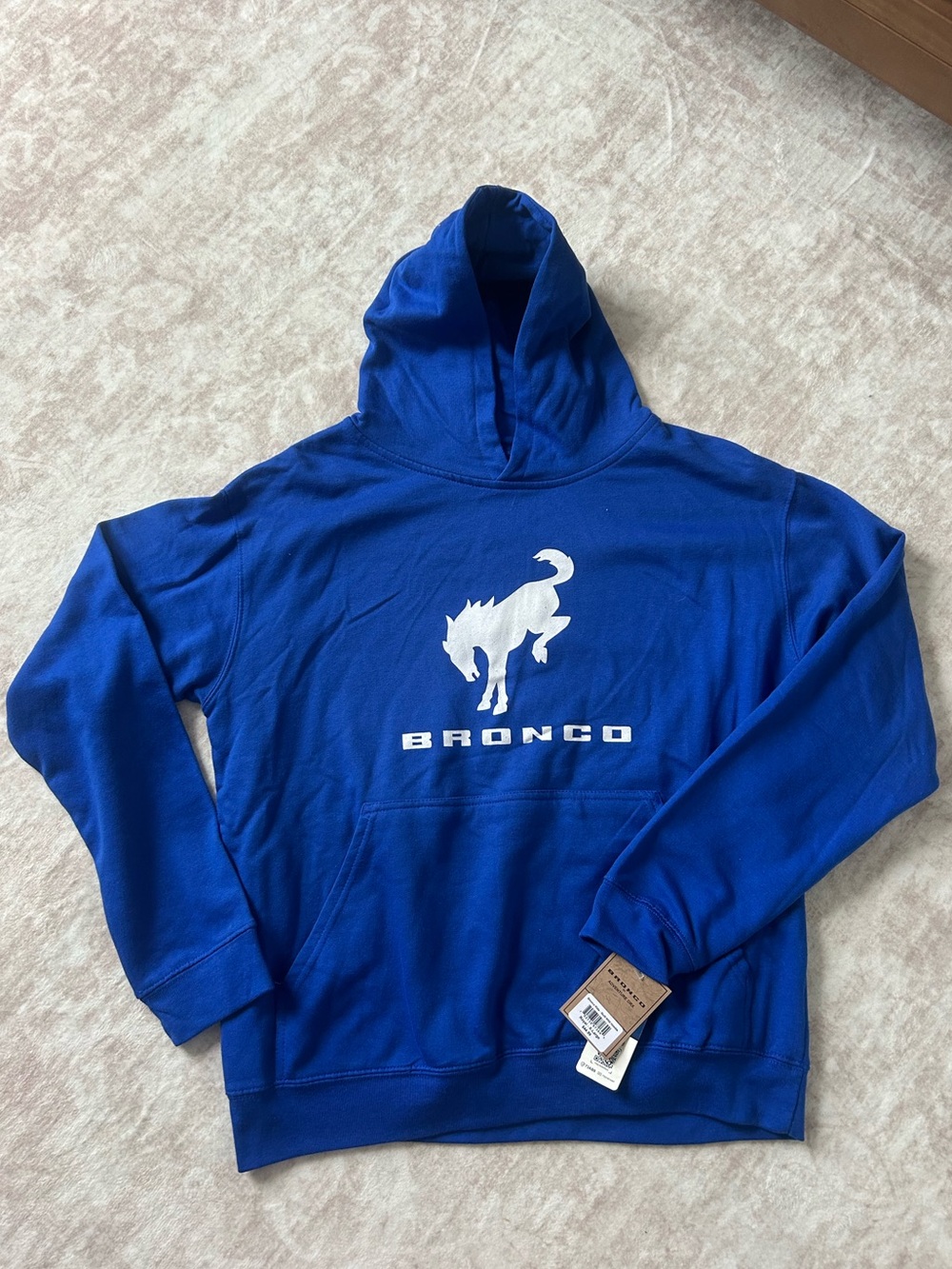 Ford Bronco Blue Hoodie